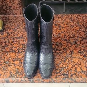 Bragano Cole-Haan Vintage black leather boot